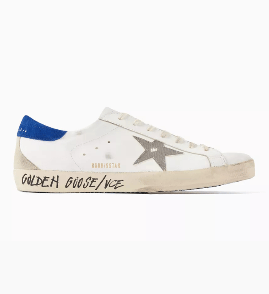 Golden Goose Super-Star distressed-finish