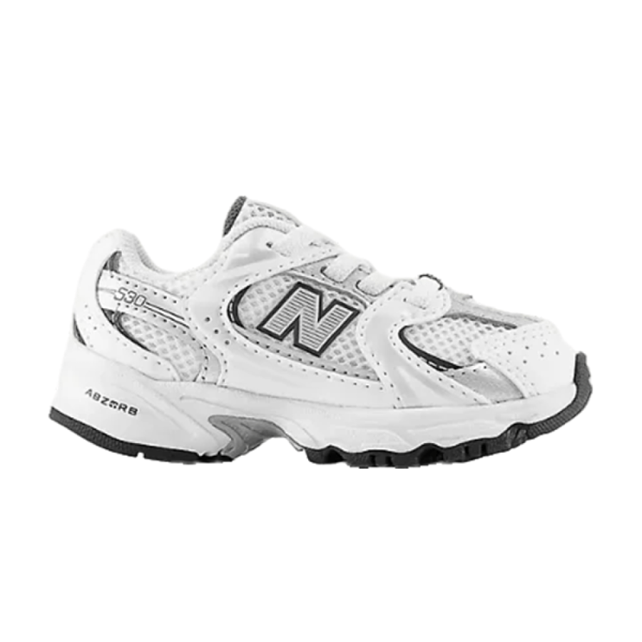 حذاء نيو بالانس الرياضي للأطفال – New Balance Running Shoes باللون الأبيض