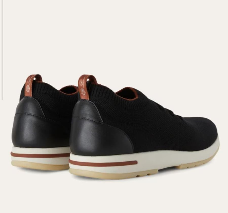 حذاء لورو بيانا اسود 360 Lp Flexy Walk Sneaker