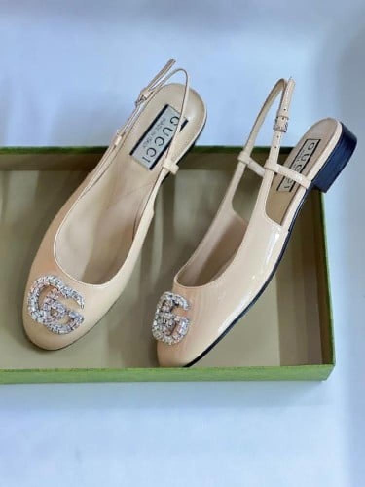 Gucci GG Slingback Ballet Flats