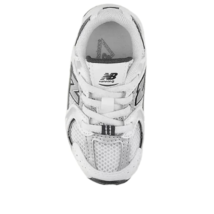 حذاء نيو بالانس الرياضي للأطفال – New Balance Running Shoes باللون الأبيض