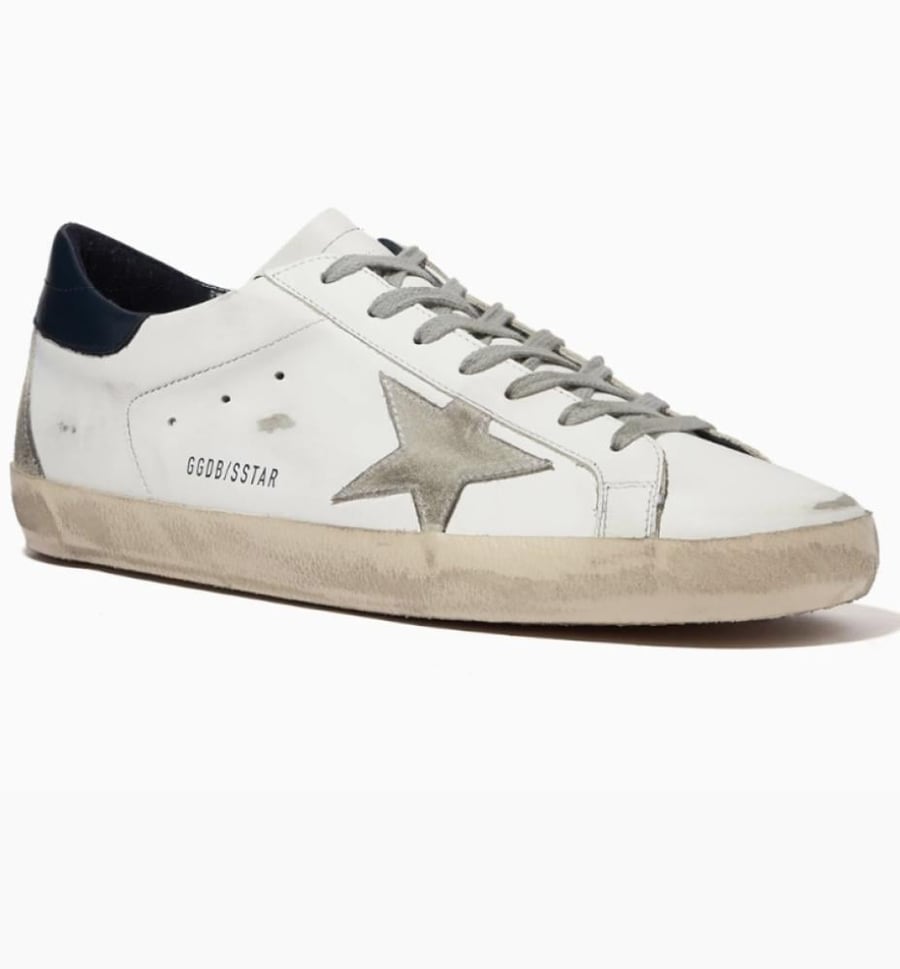 Golden Goose Super-Star distressed-finish
