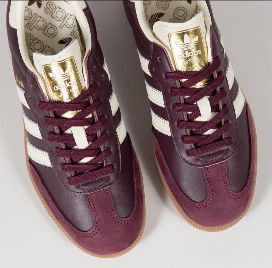 ‏Adidas Samba OG "Maroon