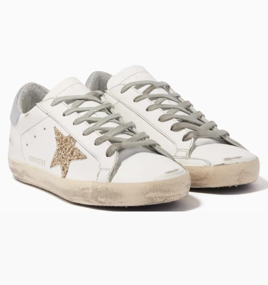 Golden Goose Super-Star distressed-finish