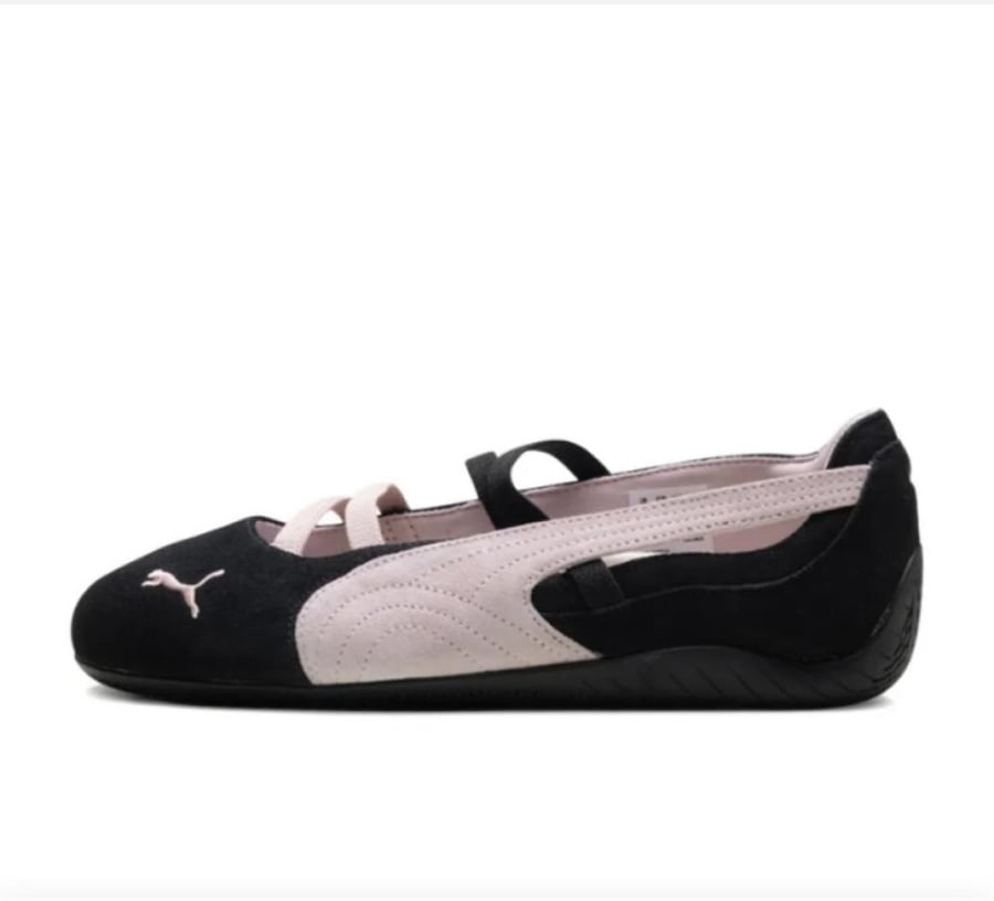 PUMA Speedcat "White" ballet flats