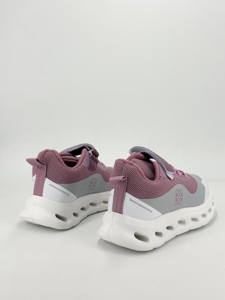حذاء أون الرياضي للأطفال – On Running Shoes باللون الوردي