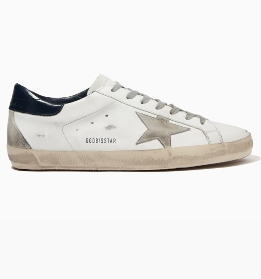 Golden Goose Super-Star distressed-finish