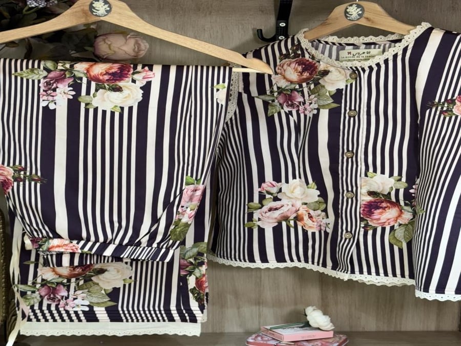 Elegant feminine French house wear
