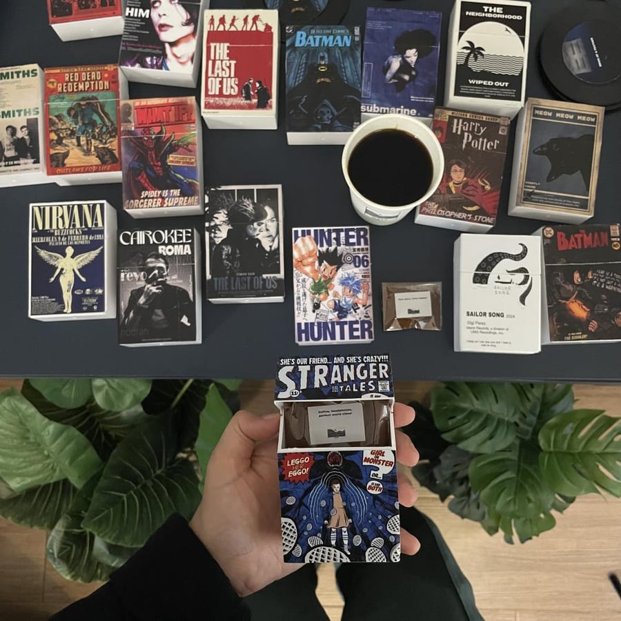 Wave coffee packets