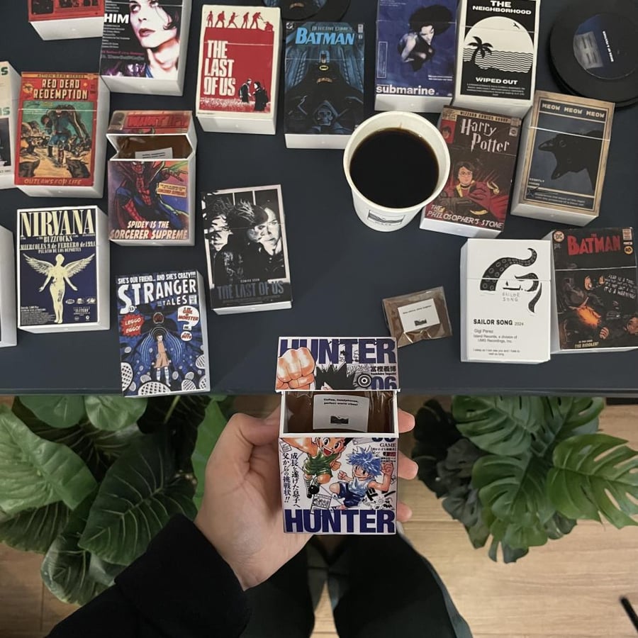 Wave coffee packets