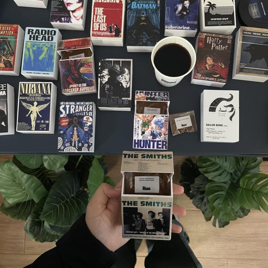 Wave coffee packets
