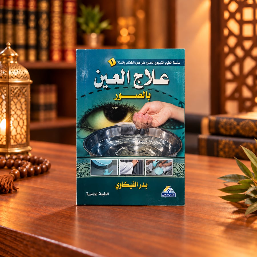 كتيب علاج العين بالصور (سلسلة الرقية الشرعية بالصور على ضوء الكتاب والسنة - مقاس 8 في 12 سم