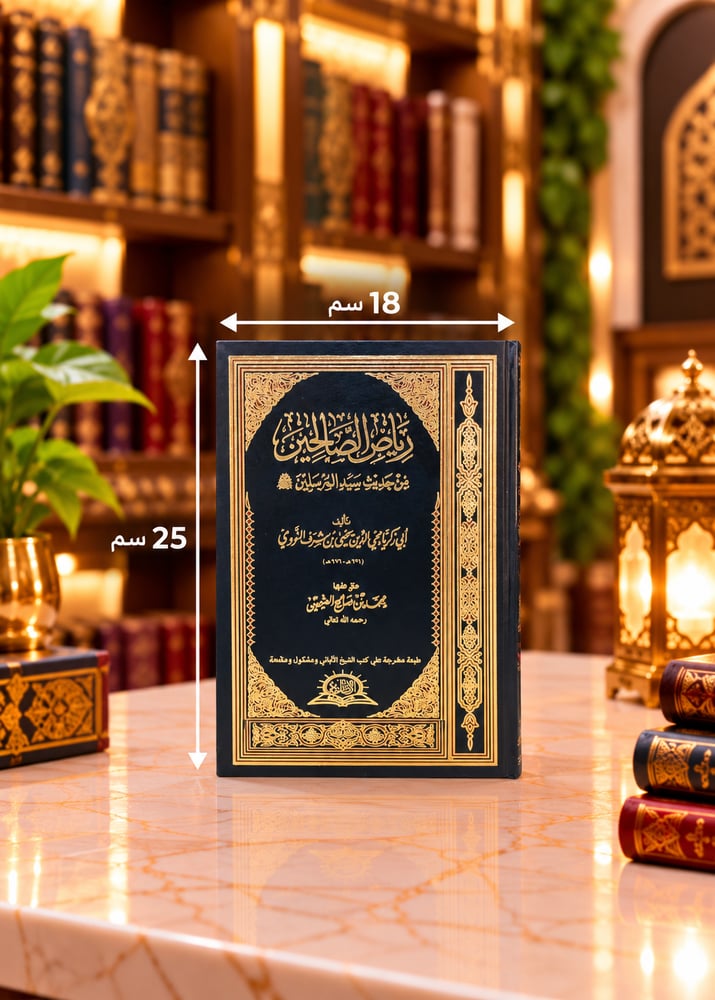 كتاب رياض الصالحين من كلام سيد المرسلين للإمام النووي