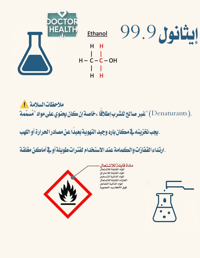 ايثانول 99% 1 لتر