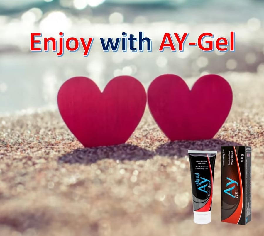 جل شفاف مزلق AY-Gel .. حجم 40 مل