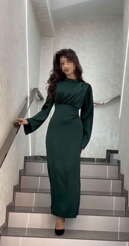 فستان تفته حرير