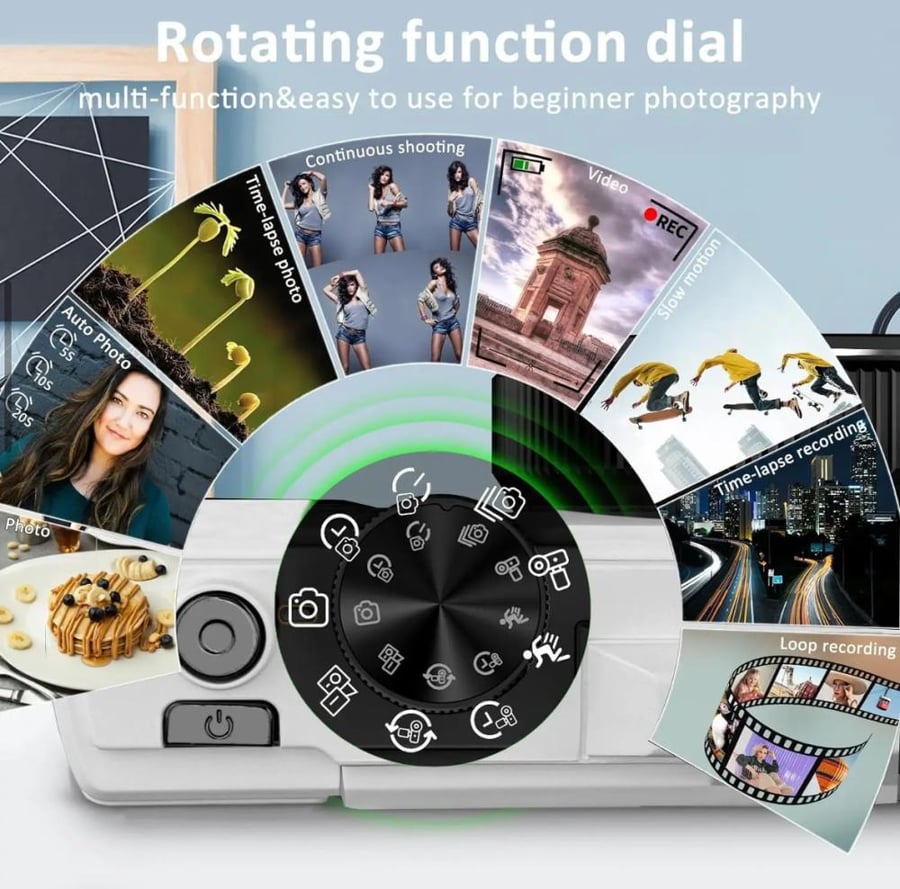 كاميرا ديجيتل لينس (card 32GB)