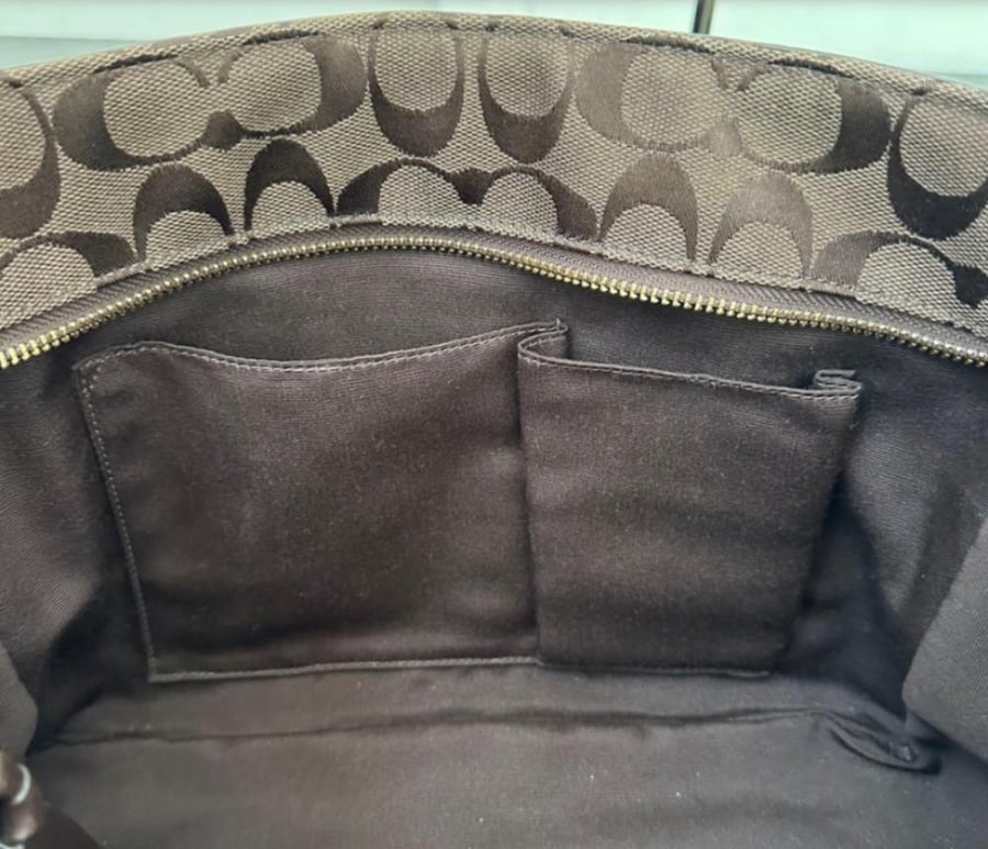 Vintage coach, Tote bag