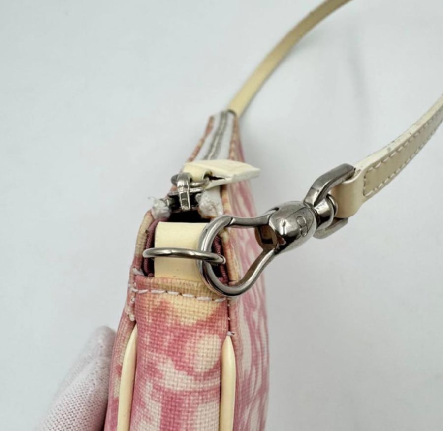 Christian Dior Trotter Pink Saddle Bag