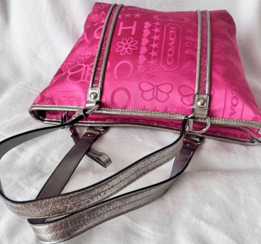 COACH  Pink Tote Bag Y2K