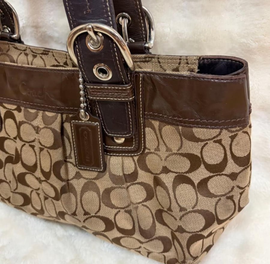 COACH Brown tote