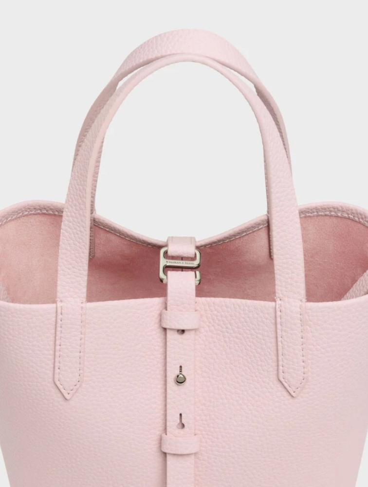 CHARLES & KEITH pink tote bag size S