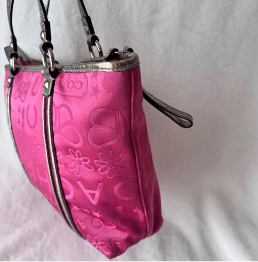 COACH  Pink Tote Bag Y2K