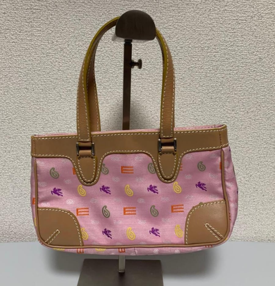Pink Etro handbag, tote bag