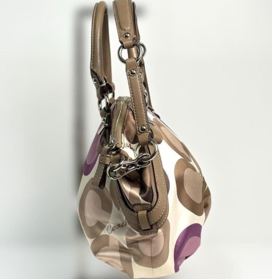 Coach Poppy Signature Shoulder Bag Y2K