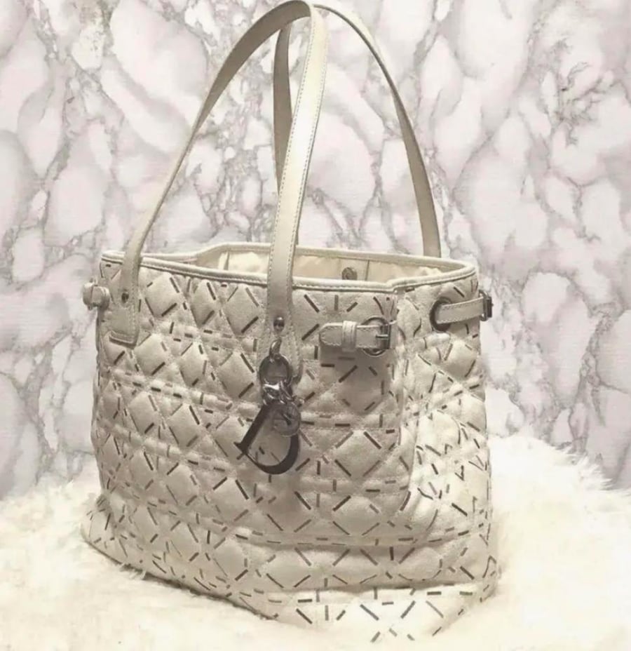 Rare design Christian Dior Lady Dior handbag