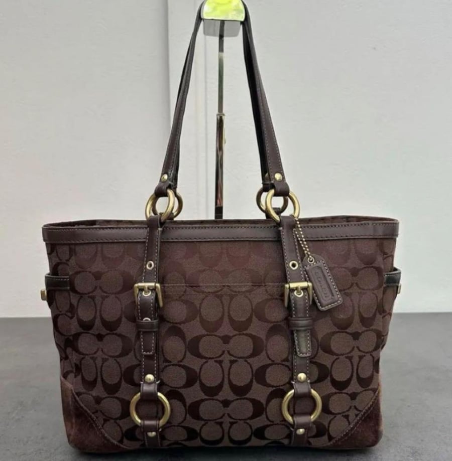 Vintage coach, Tote bag