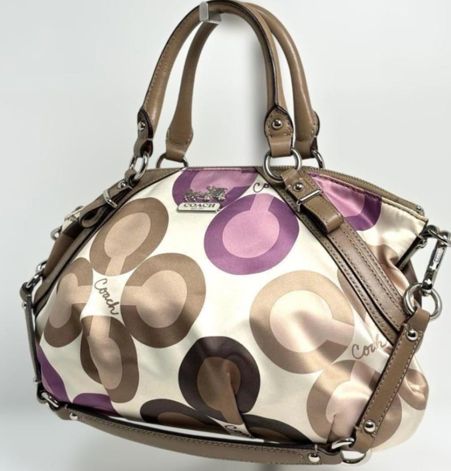Coach Poppy Signature Shoulder Bag Y2K
