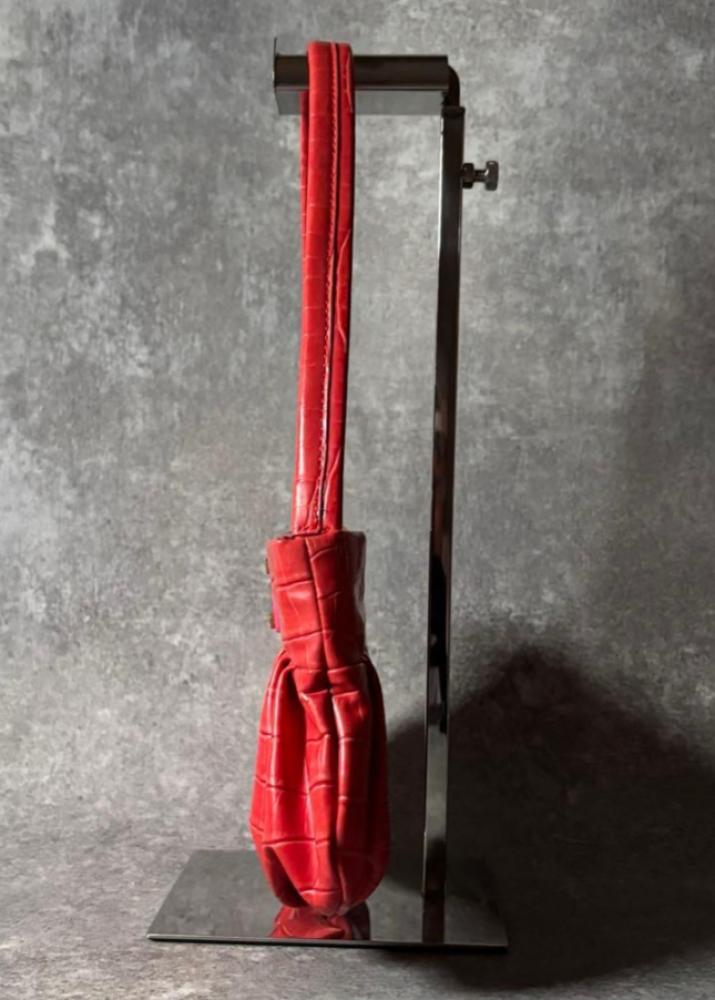 Marc by Marc Jacobs red croc small bag