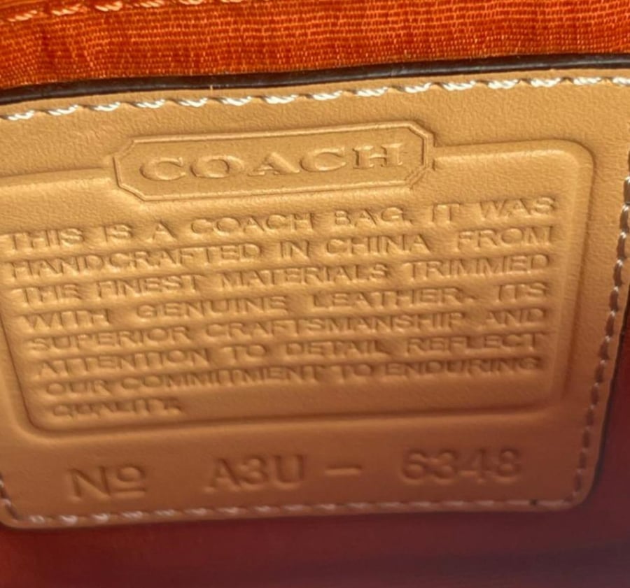 Coach page bag  vintage