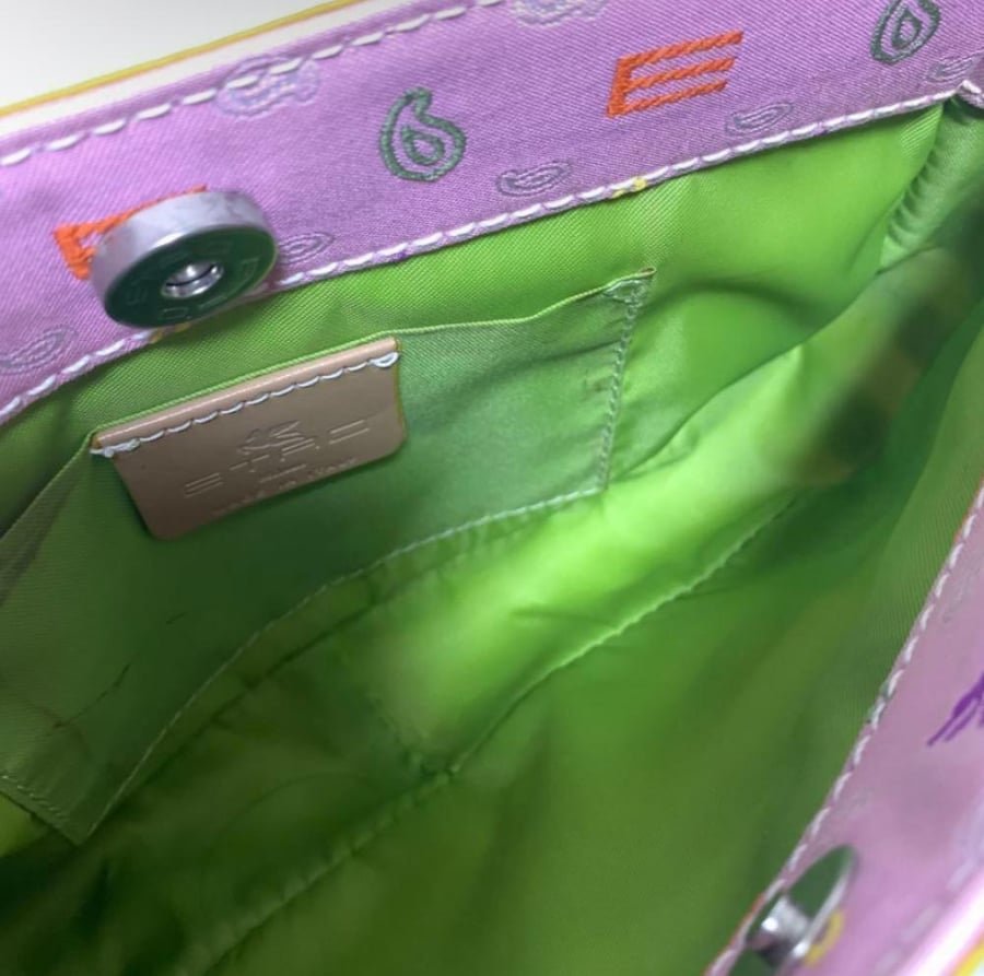Pink Etro handbag, tote bag