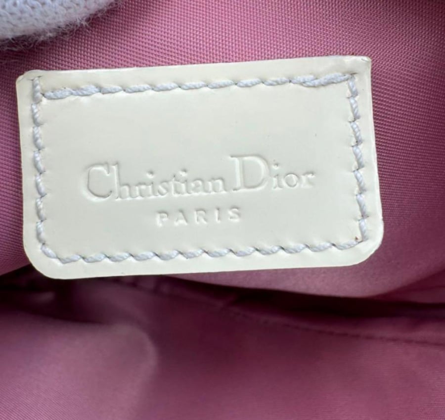 Christian Dior Trotter Pink Saddle Bag