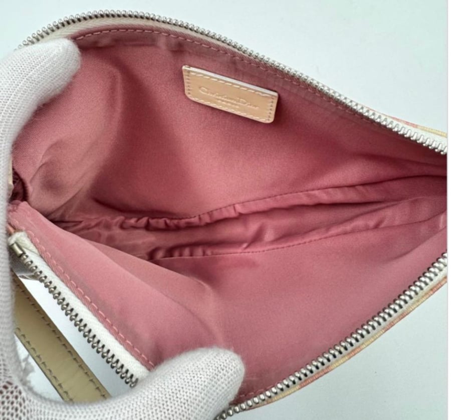 Christian Dior Trotter Pink Saddle Bag