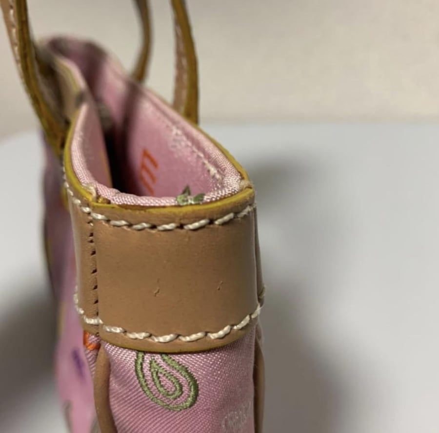 Pink Etro handbag, tote bag