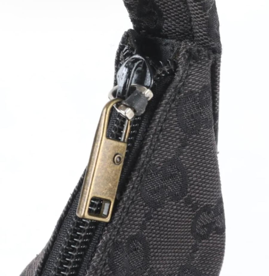Gucci GG canvas 001 3386 leather one-shoulder bag,