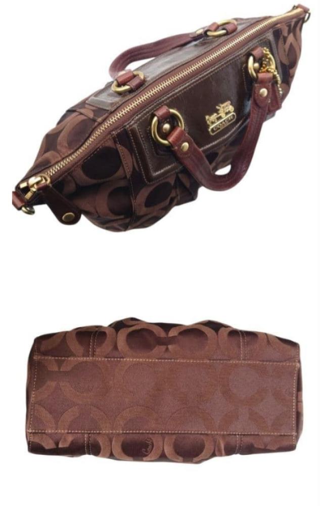Coach brown tote 2009