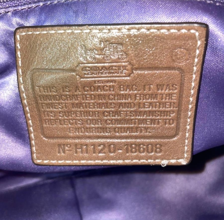 COACH 2-way shoulder bag y2