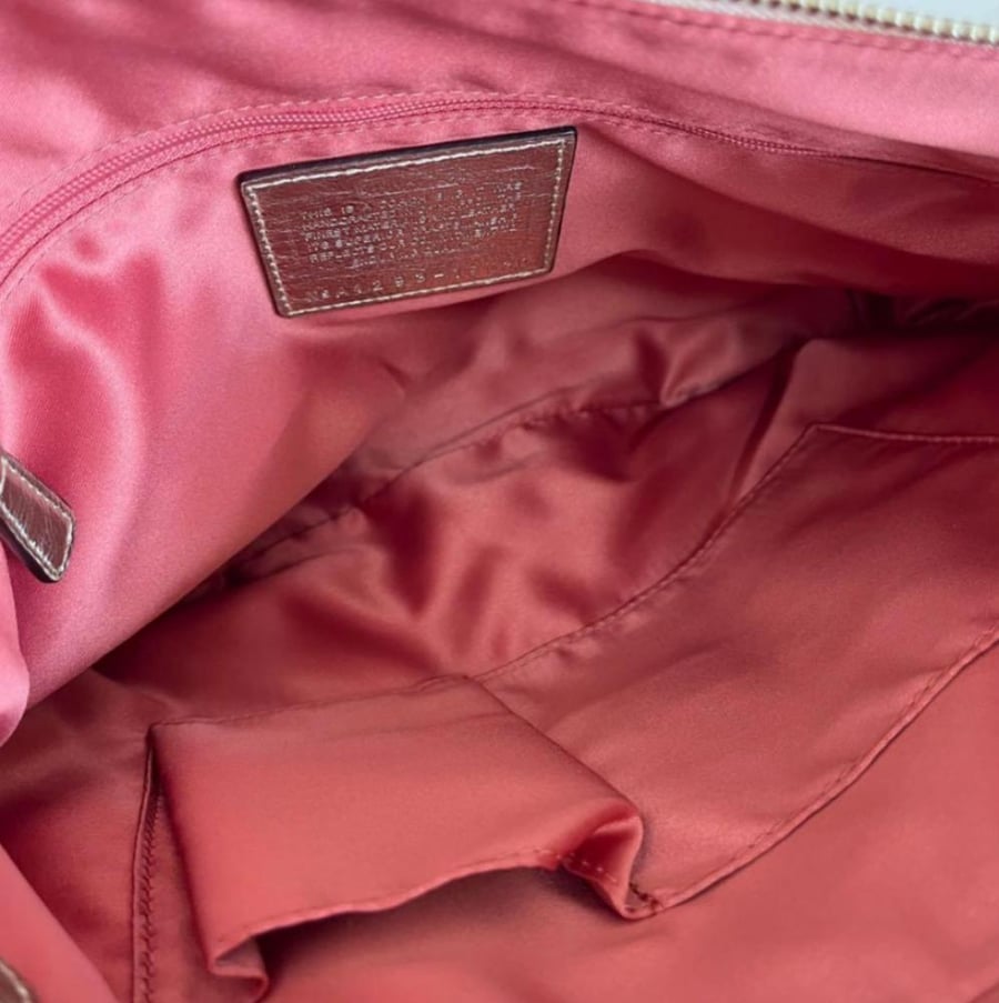 Vintage Coach shoulder bag 2way y2k