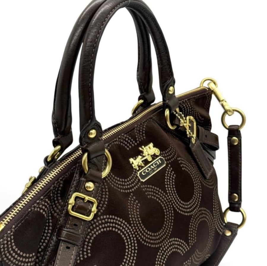 Coach brown vintage bag 2010