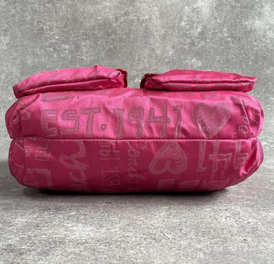 Y2K COACH Bag Legacy pink