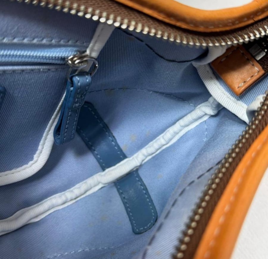 2008 coach  shoulder bag flower