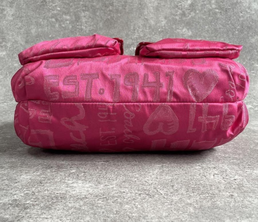 Y2K COACH Bag Legacy pink