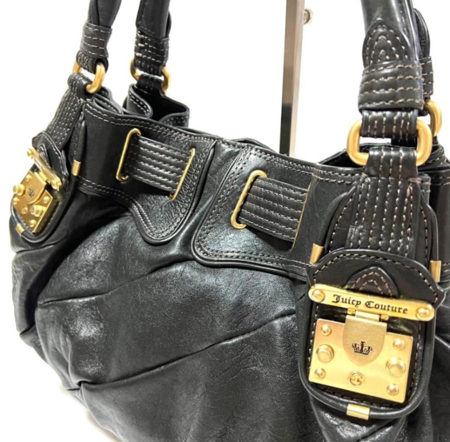 JUICY COUTURE Leather Bag Y2K archive