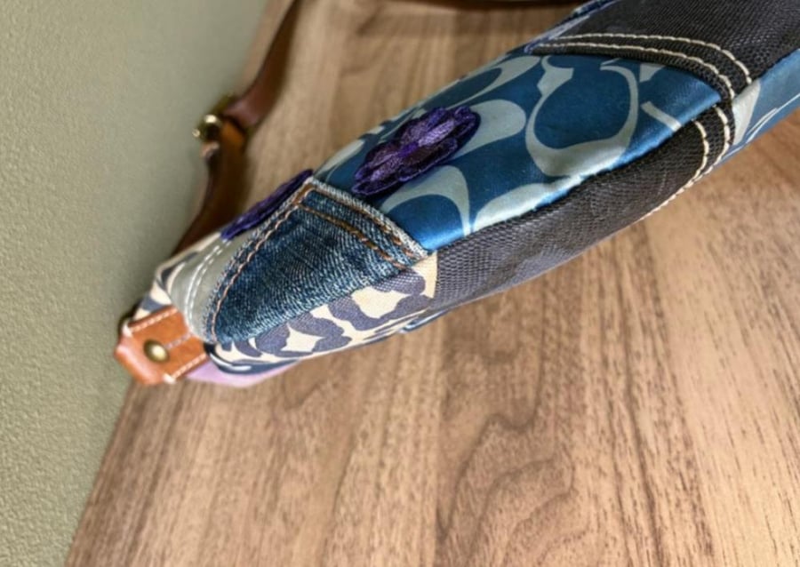 Coach denim vintage bag
