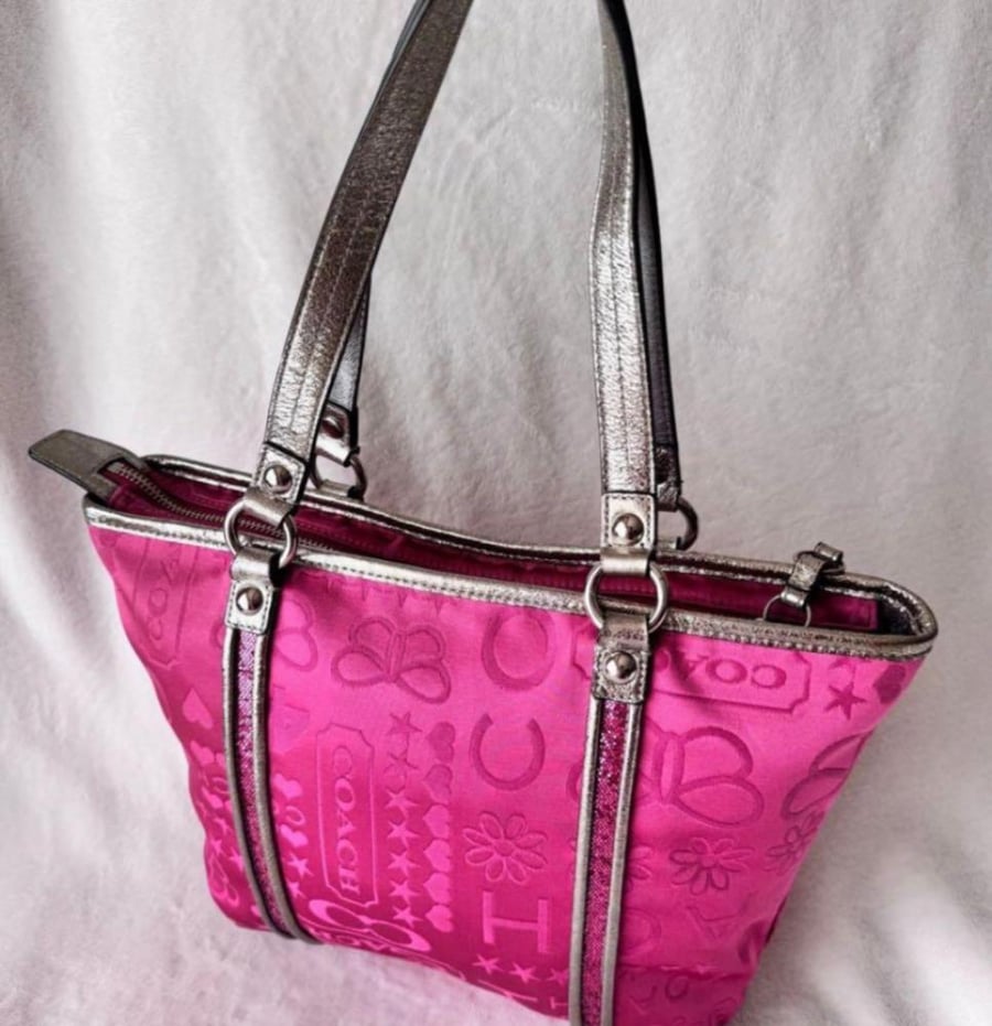 COACH  Pink Tote Bag Y2K