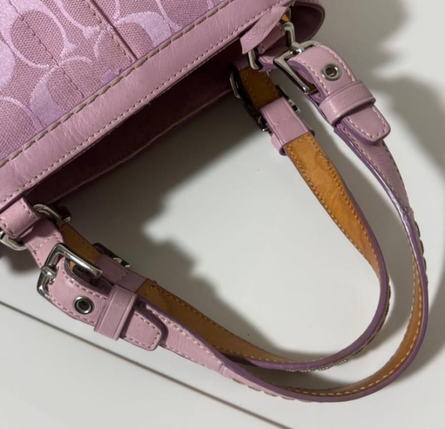 COACH Tote Bag Pink Y2K 2004